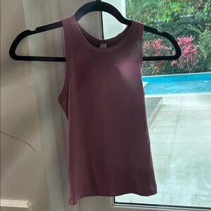 Women's Sleeveless Tank Top - Mauve Pink